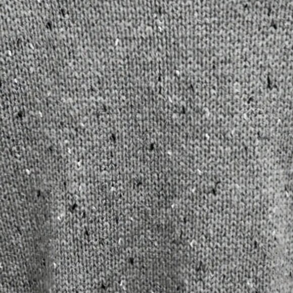 1XL(14) Women's Plus Heathered Long Sleeve Round Neck High Stretch Sweater - Picture 2 of 4